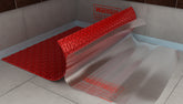 Warmup Peel-and-Stick Membrane 8 Sq Ft Sheet 2'6" x 3'3" Box of 10 sheets